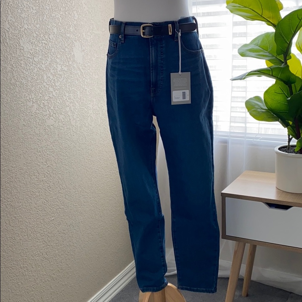 Everlane ankle high rise skinny jeans